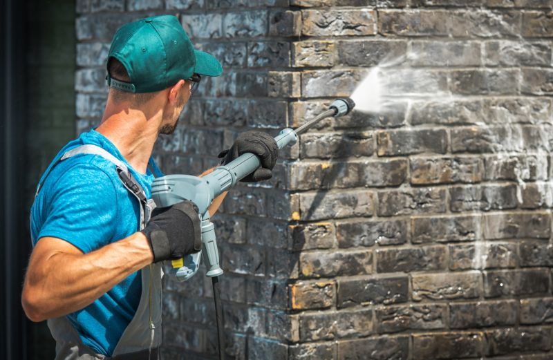 Brick Facade Cleaning
