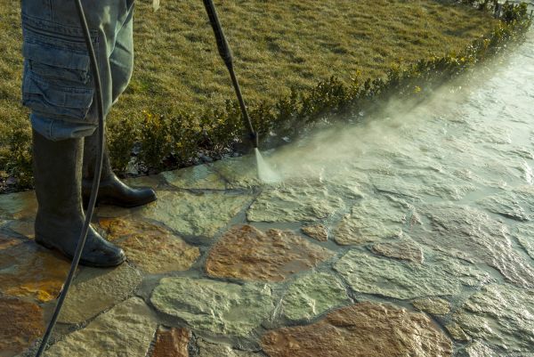 Cost of Stone Power Washing in Encinitas
